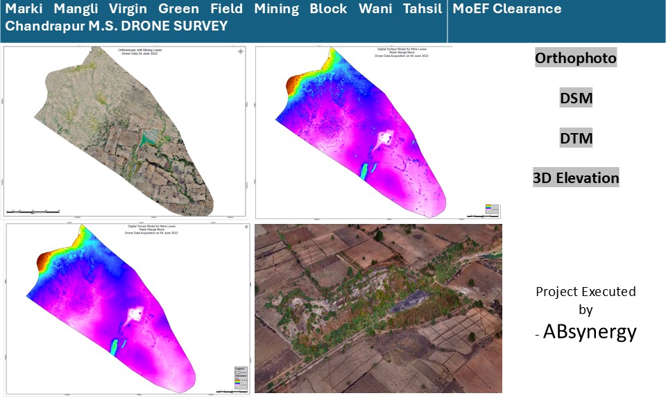 Marki Mangli Virgin Green Field Mining Block, Wani, Chandrapur — Vasudhayan project for Mining Sector Client